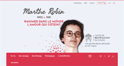 Desktop Screenshot of martherobin.com